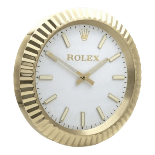 プレジデンシャルスタイル 高級壁掛け時計 - ゴールド - Primeclocks