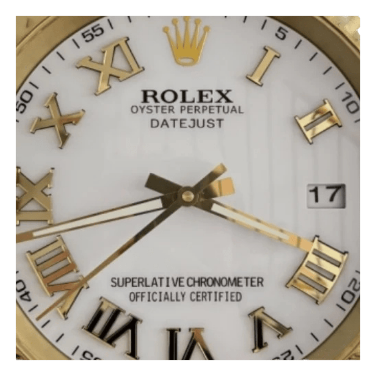 プレジデンシャルスタイル 高級壁掛け時計 - ゴールドとホワイト 2 - Primeclocks