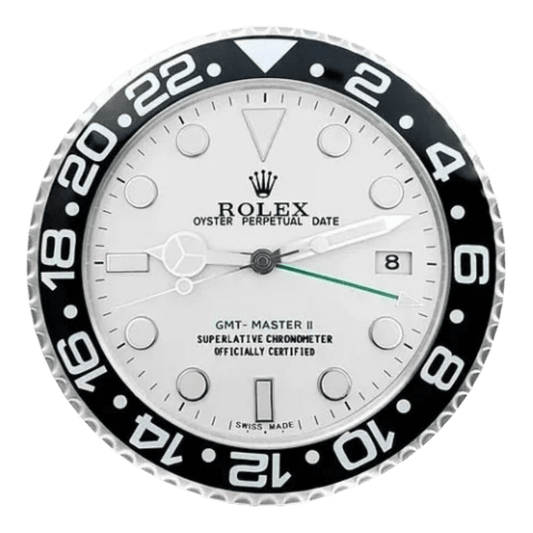 GMTマスターIIスタイル 高級壁掛け時計 - ブラック＆ホワイト - Primeclocks
