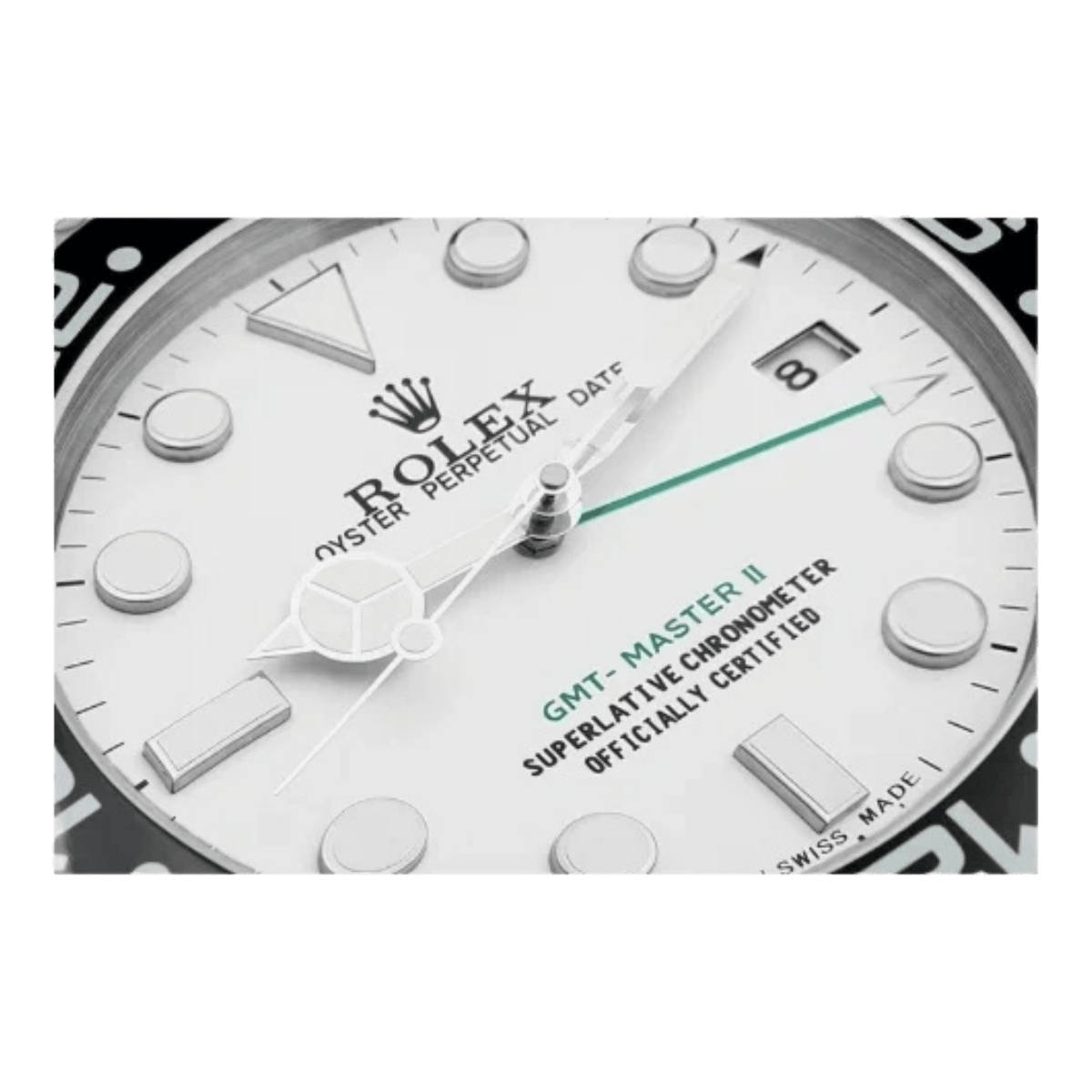 GMTマスターIIスタイル 高級壁掛け時計 - ブラック＆ホワイト - Primeclocks