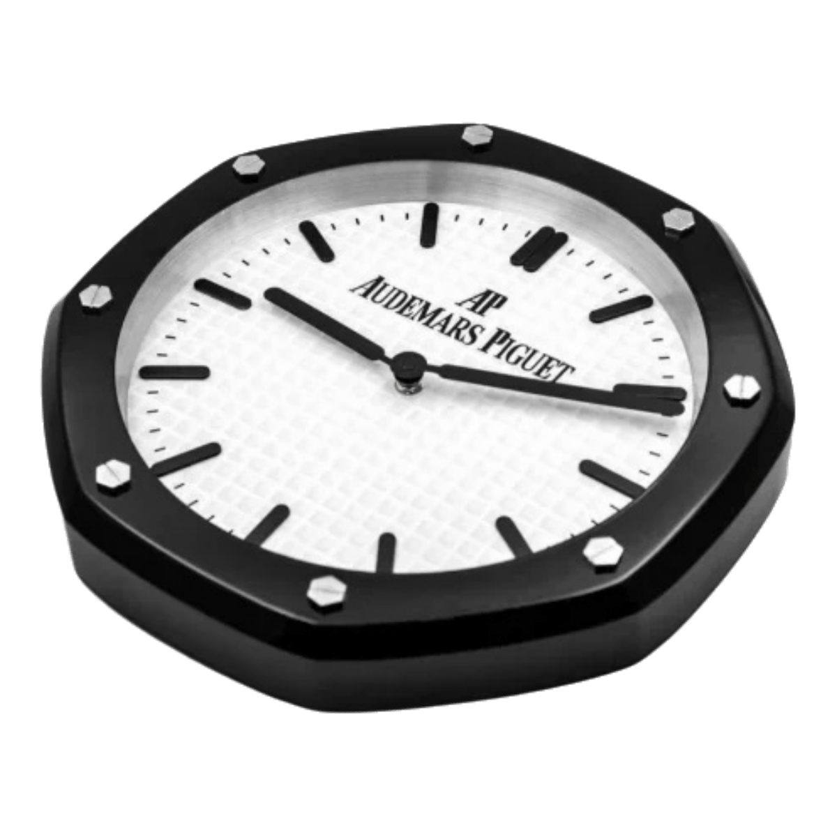 オーデマ・ピゲ スタイル 高級壁掛け時計 - ブラック＆ホワイト - Primeclocks