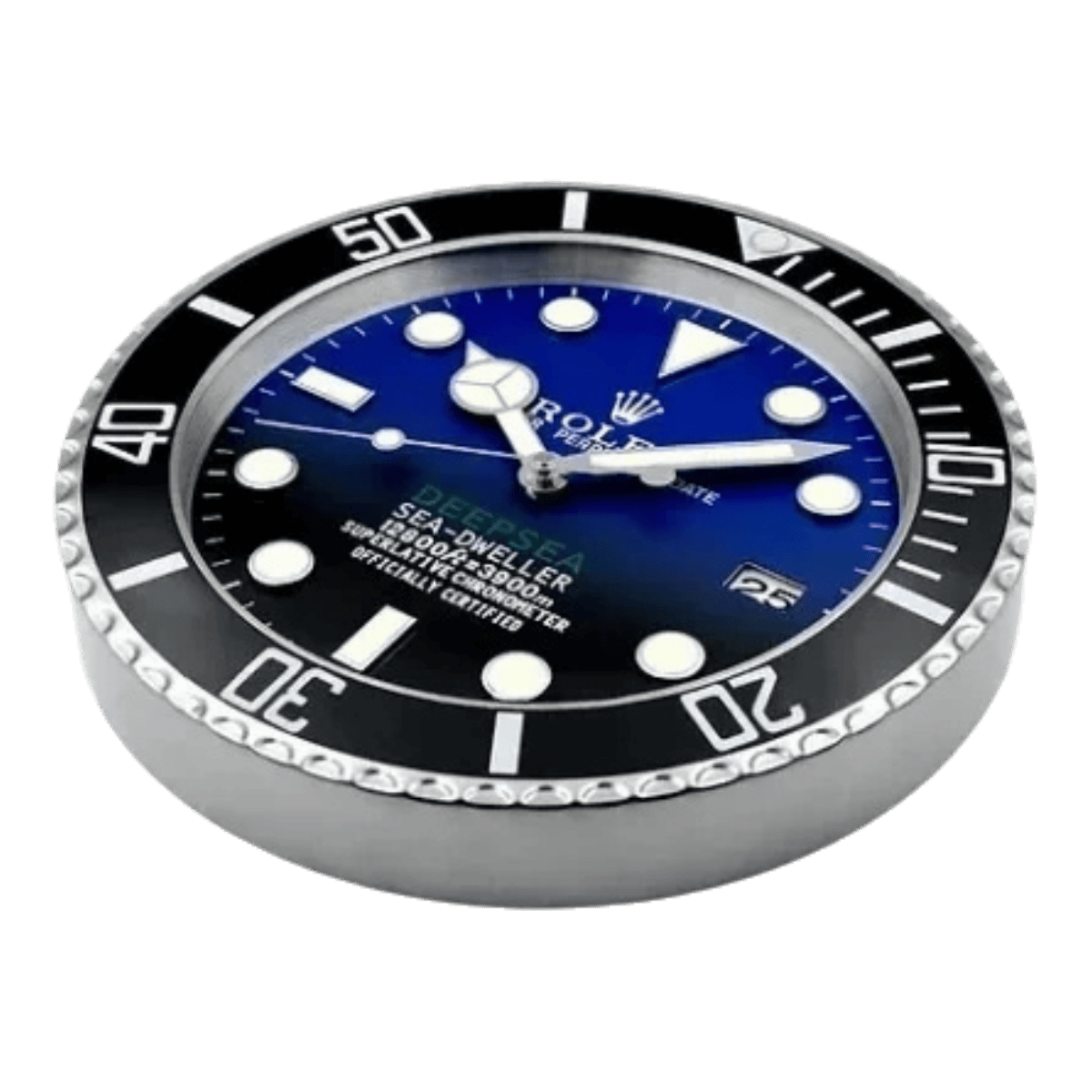 ディープシースタイル 高級壁掛け時計 - ブラック - Primeclocks