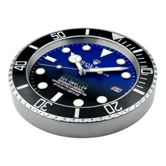 ディープシースタイル 高級壁掛け時計 - ブラック - Primeclocks