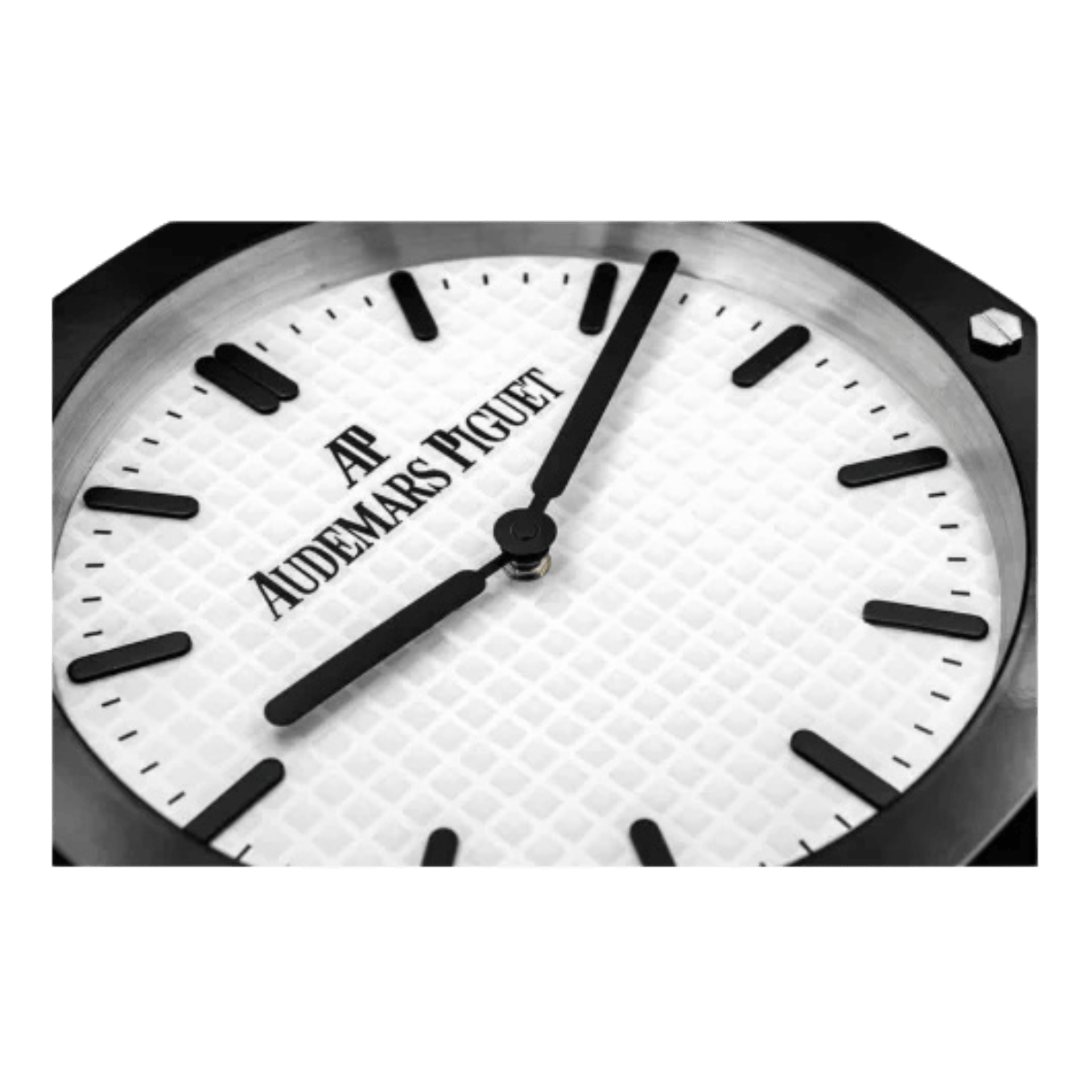 オーデマ・ピゲ スタイル 高級壁掛け時計 - ブラック＆ホワイト - Primeclocks