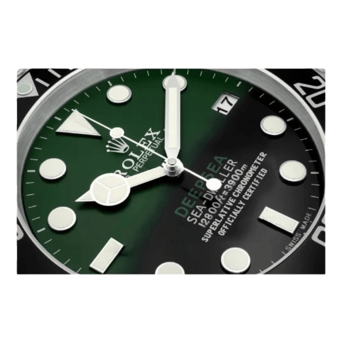 ディープシースタイル 高級壁掛け時計 - グリーン - Primeclocks