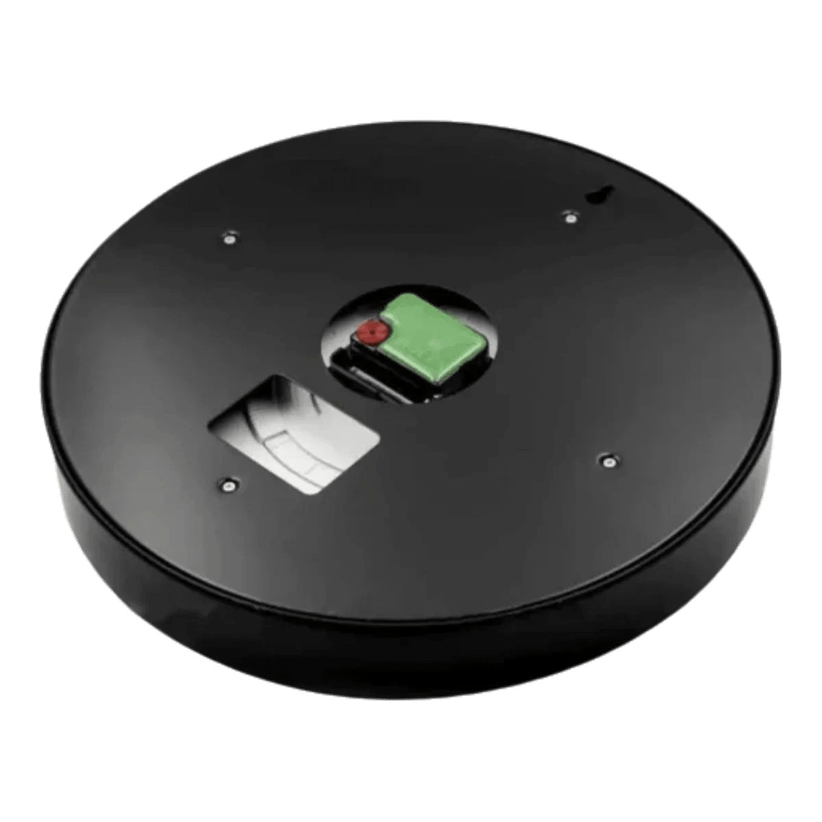 デイトナスタイル 高級壁掛け時計 - 黒と赤 - Primeclocks