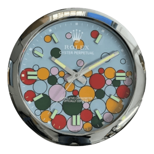 オイスター・パーペチュアル スタイル 高級壁掛け時計 - セレブレーション - Primeclocks
