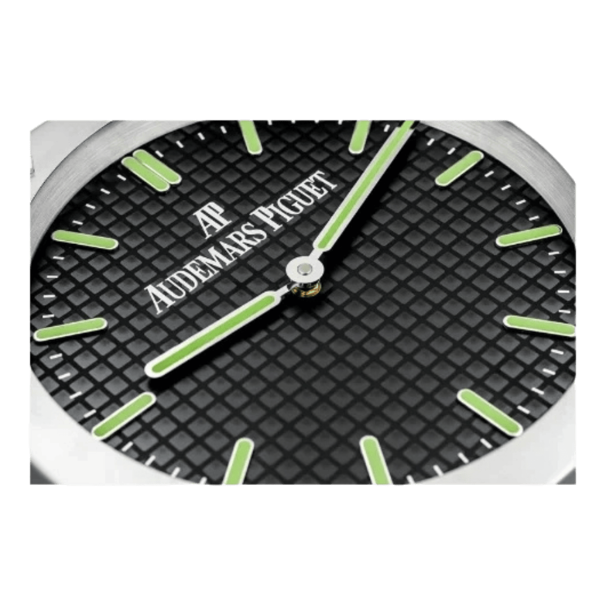 オーデマ・ピゲ スタイル 高級壁掛け時計 - シルバー＆ブラック - Primeclocks