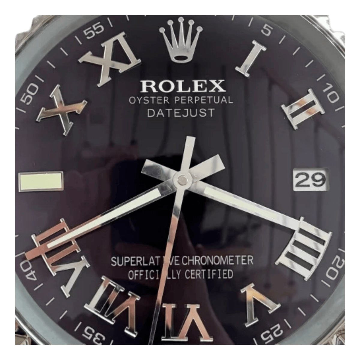 プレジデンシャルスタイル 高級壁掛け時計 - シルバーとブラック - Primeclocks