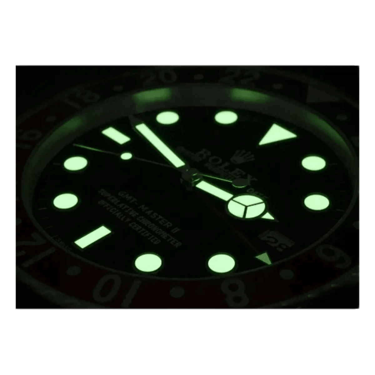 サブマリーナスタイル 高級壁掛け時計 - ローズゴールド＆ブラック - Primeclocks