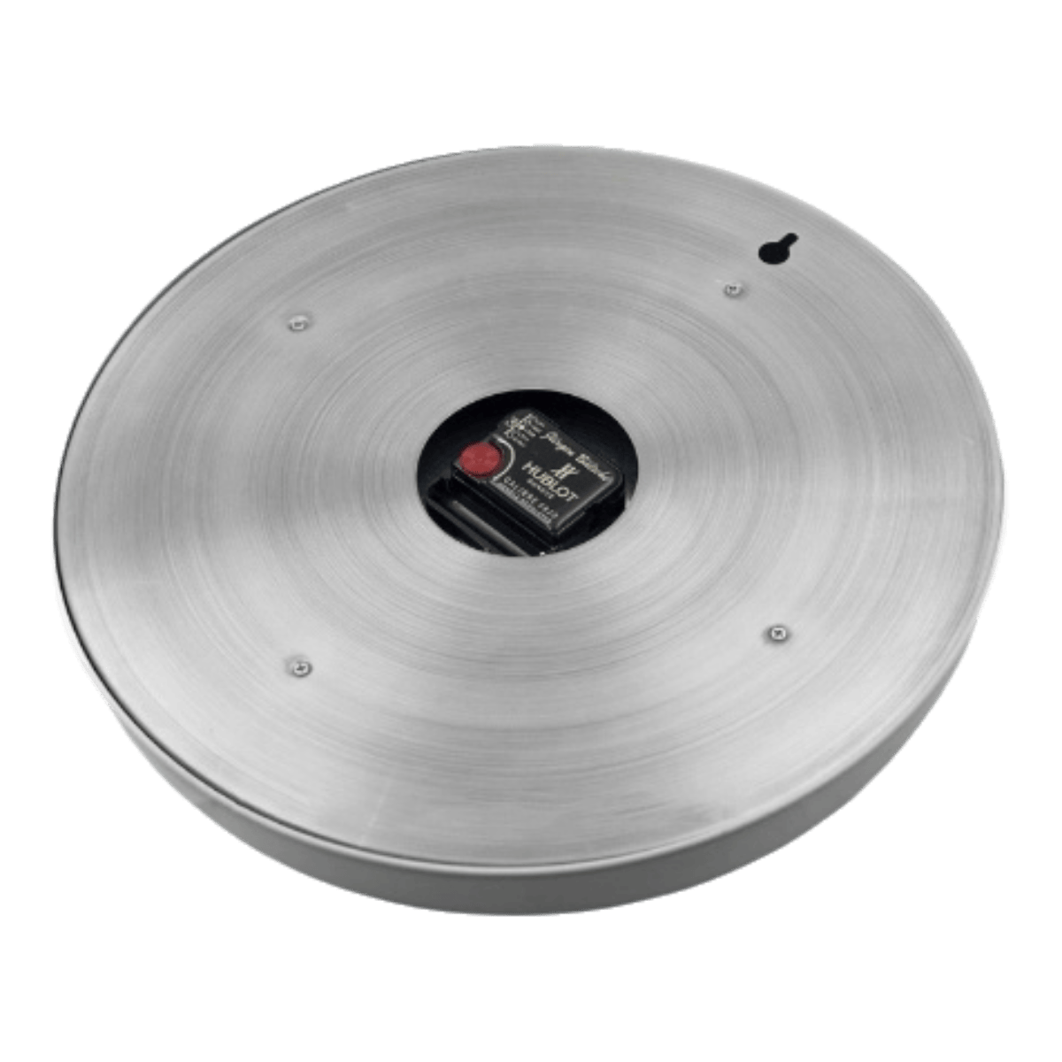 ウブロ スタイル 高級壁掛け時計 - シルバー＆ブラック - Primeclocks