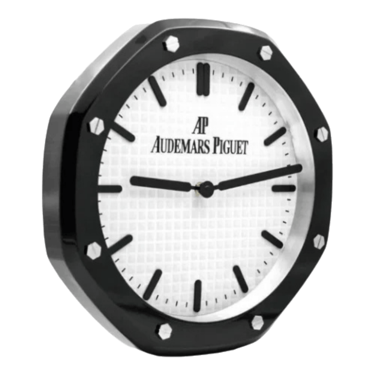 オーデマ・ピゲ スタイル 高級壁掛け時計 - ブラック＆ホワイト - Primeclocks