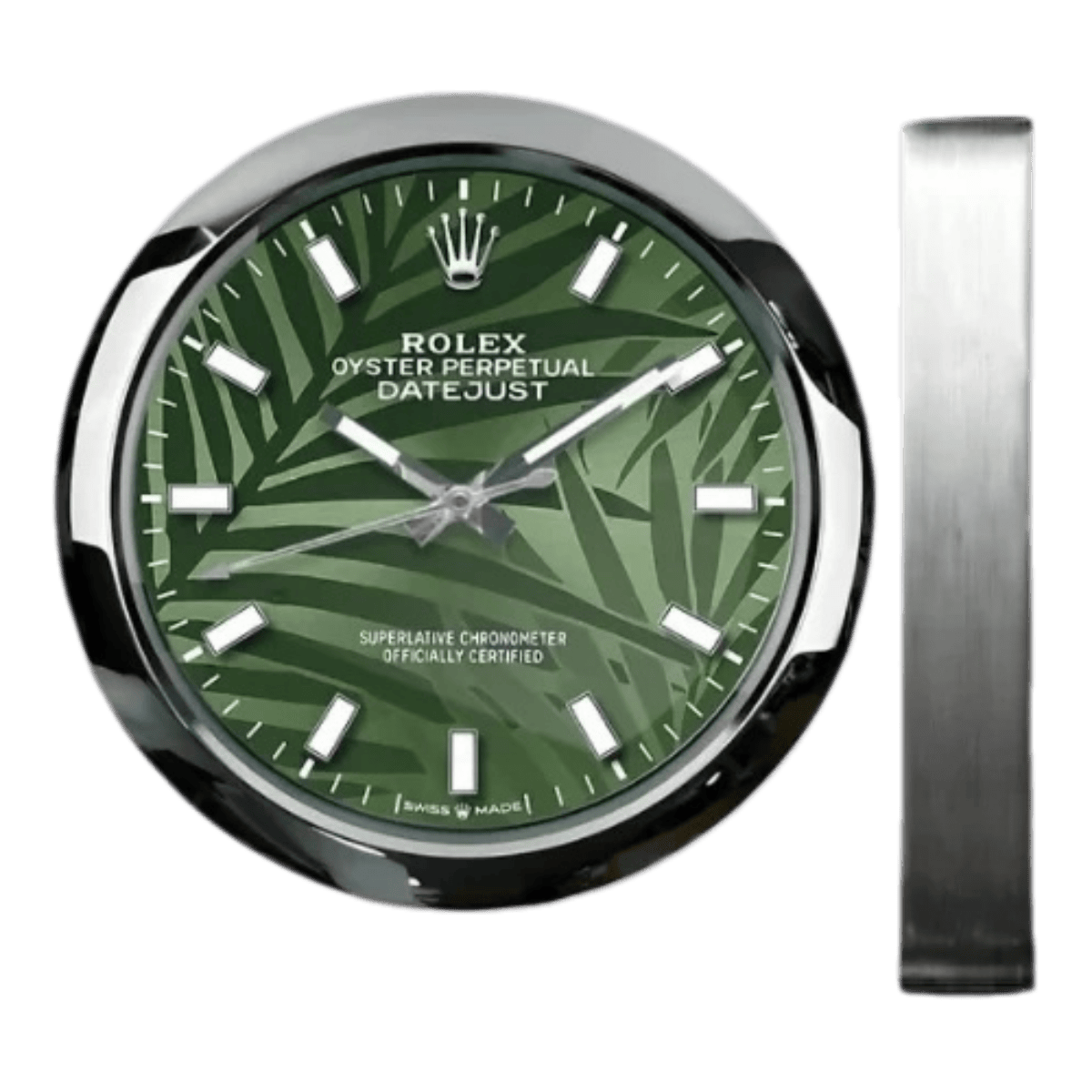 オイスター・パーペチュアル スタイル 高級壁掛け時計 - パームスタイル - Primeclocks