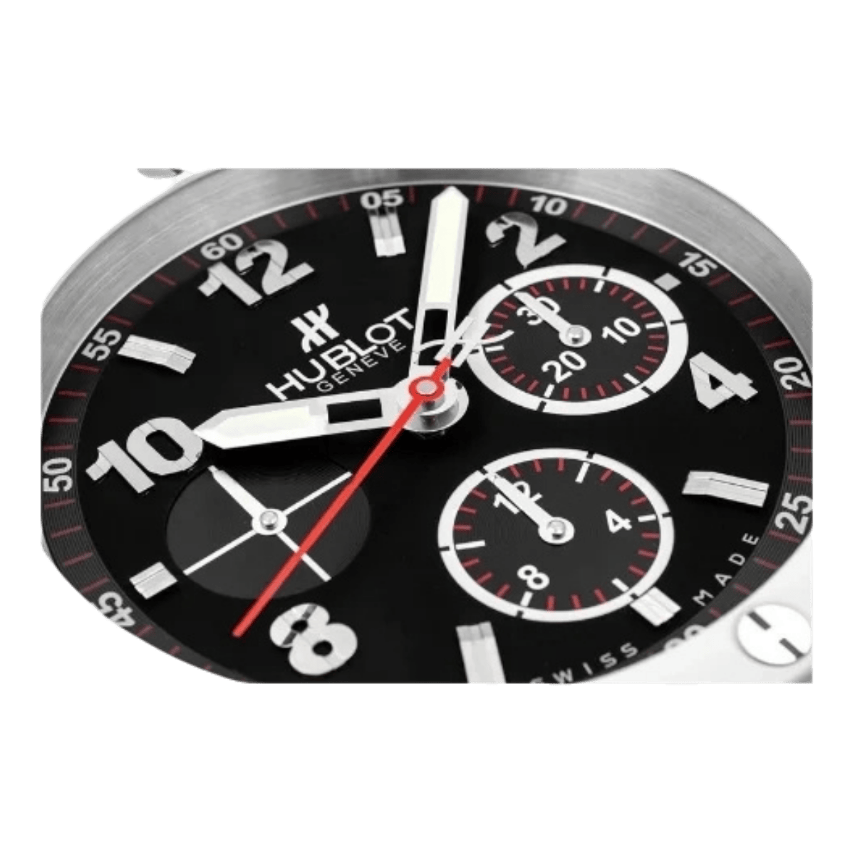 ウブロ スタイル 高級壁掛け時計 - ホワイト＆ブラック - Primeclocks