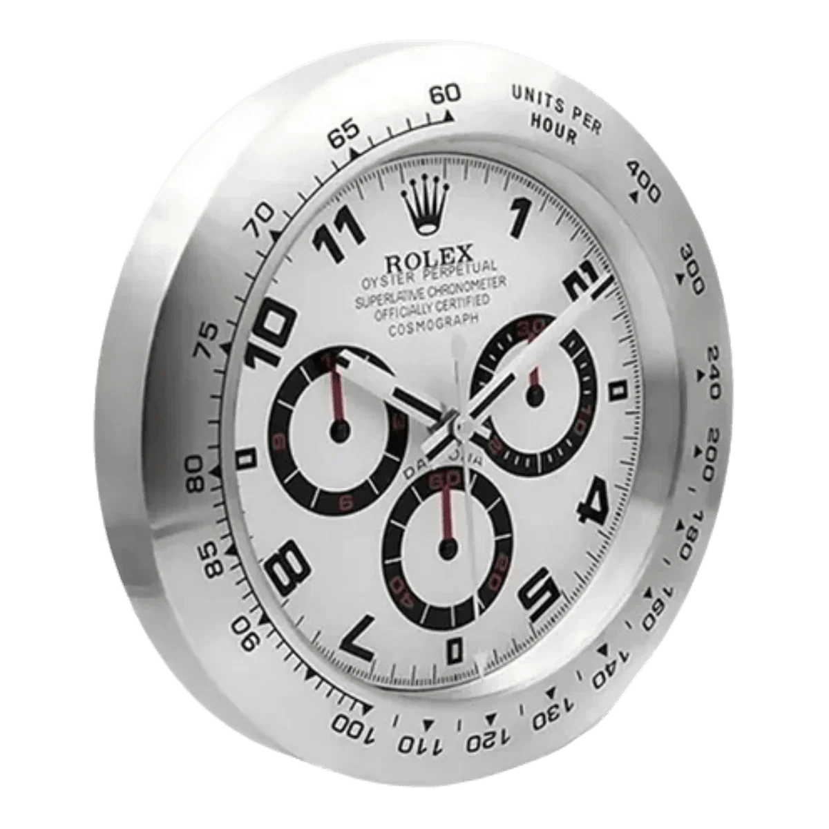 デイトナスタイル 高級壁掛け時計 - スリバー - Primeclocks