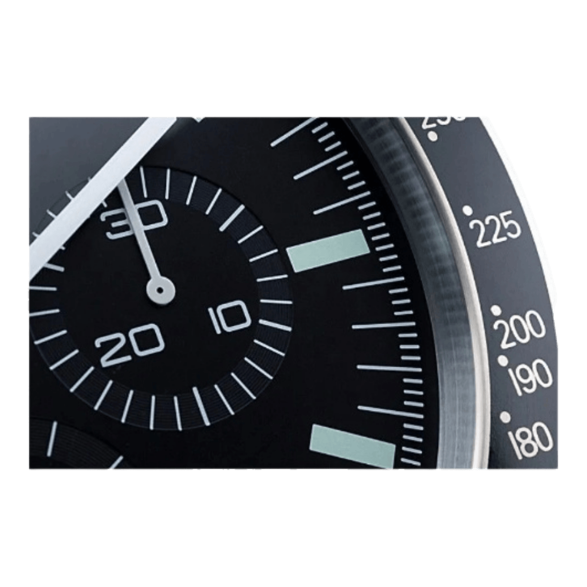 オメガ スピードマスター スタイル 高級壁掛け時計 - シルバー - Primeclocks