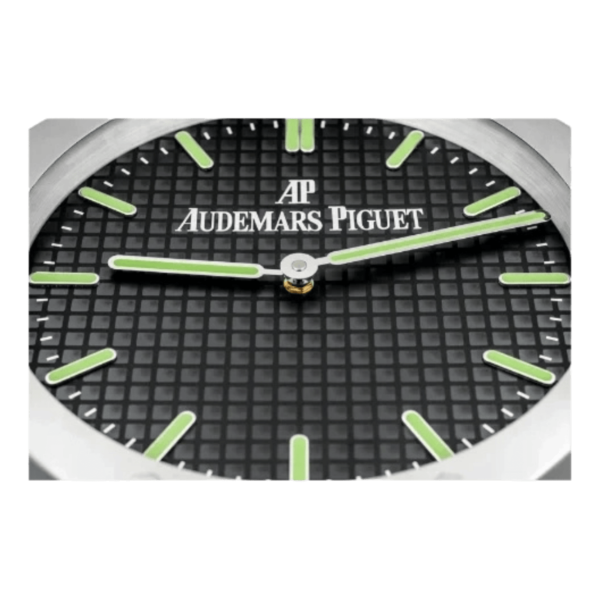 オーデマ・ピゲ スタイル 高級壁掛け時計 - シルバー＆ブラック - Primeclocks