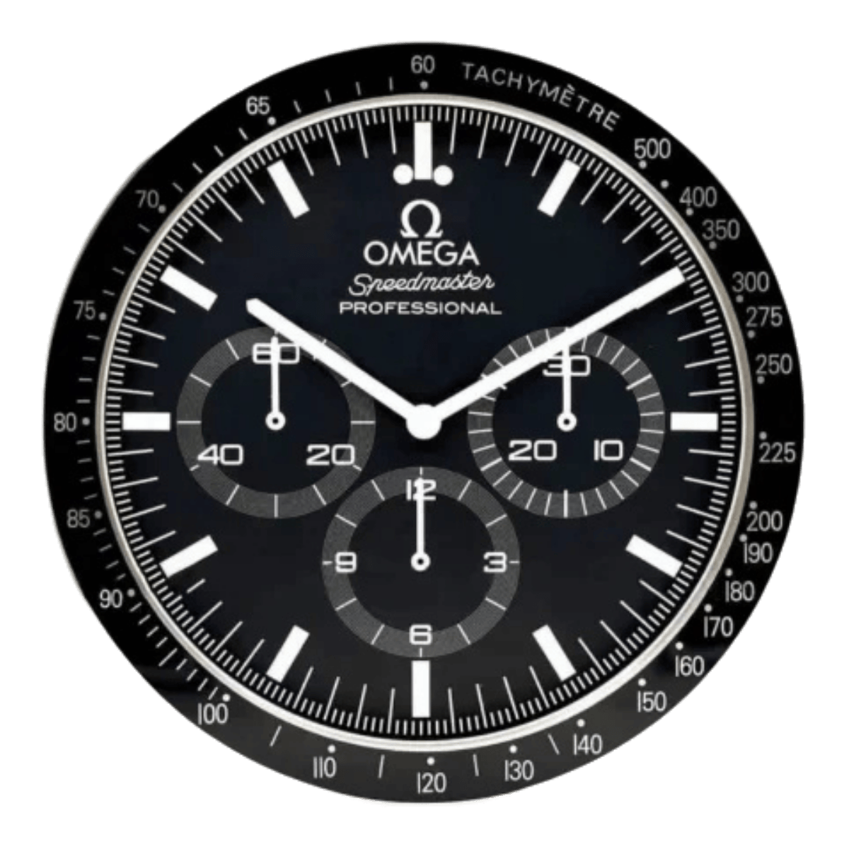 オメガ スピードマスター スタイル 高級壁掛け時計 - ムーンウォッチ スタイル - Primeclocks