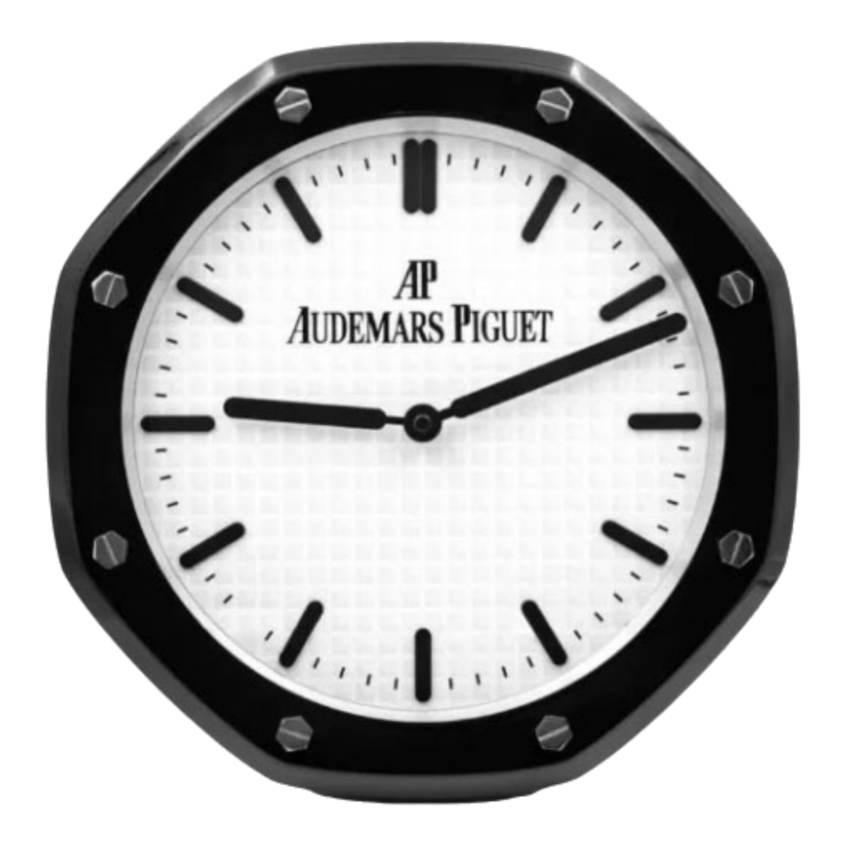 オーデマ・ピゲ スタイル 高級壁掛け時計 - ブラック＆ホワイト - Primeclocks