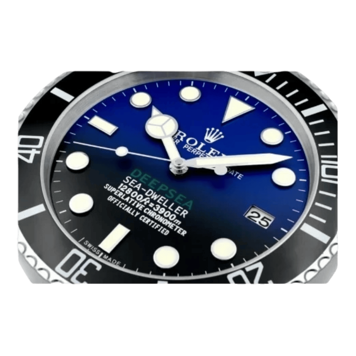 ディープシースタイル 高級壁掛け時計 - ブラック - Primeclocks