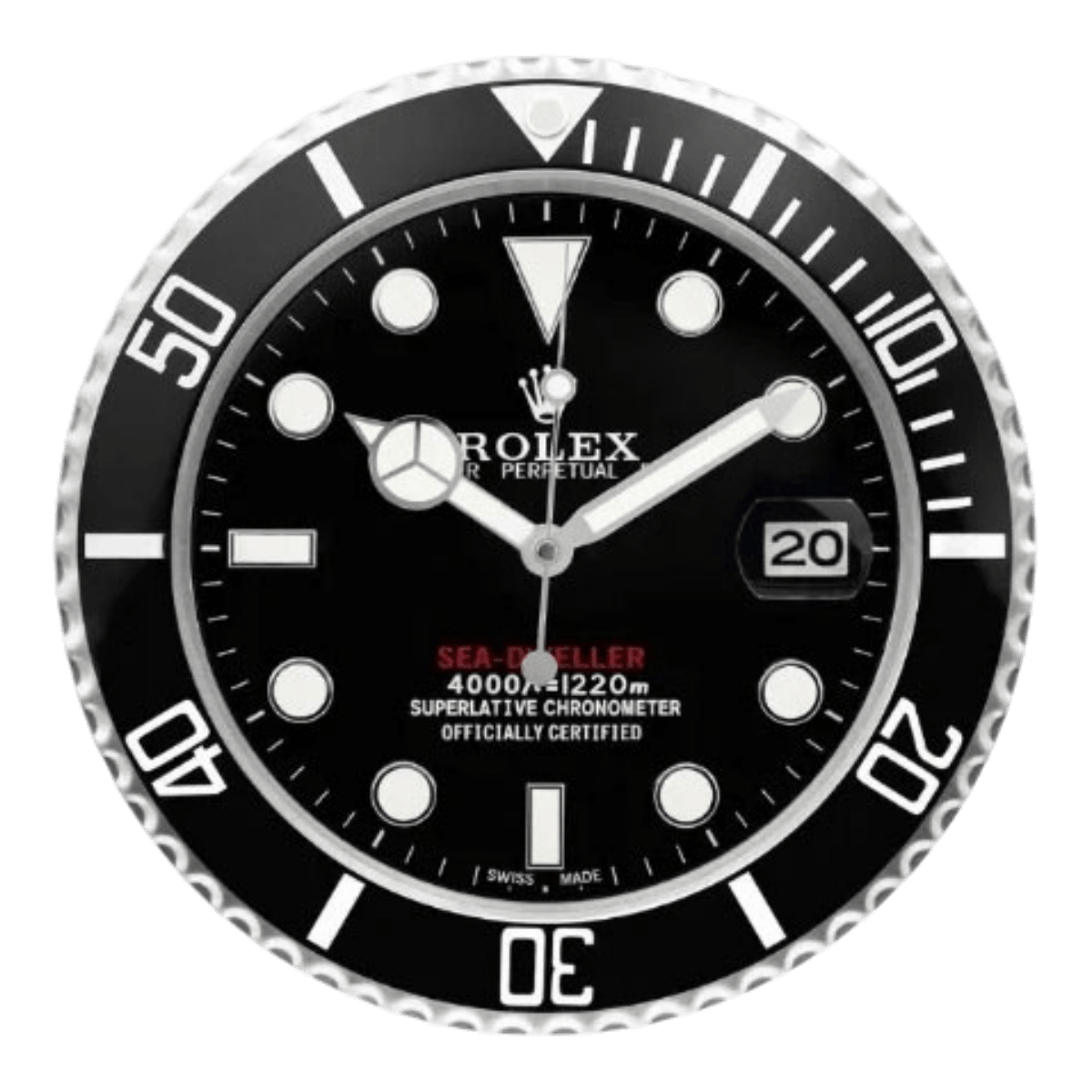 ディープシースタイル 高級壁掛け時計 - Sea - dweller - Primeclocks